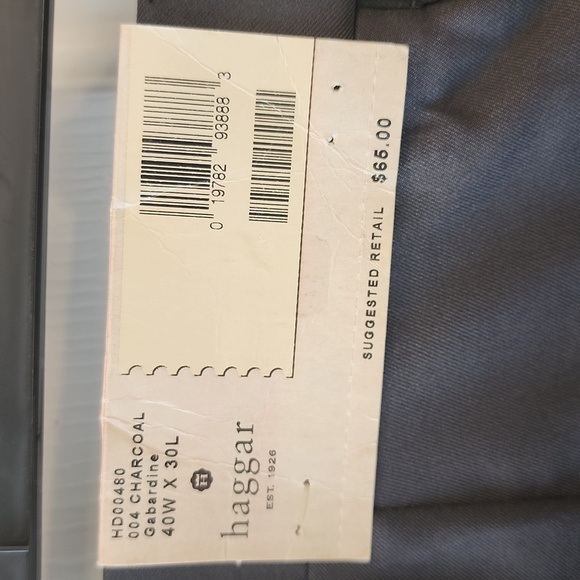 Haggar Original Slacks.. Straight Fit - Picture 3 of 5